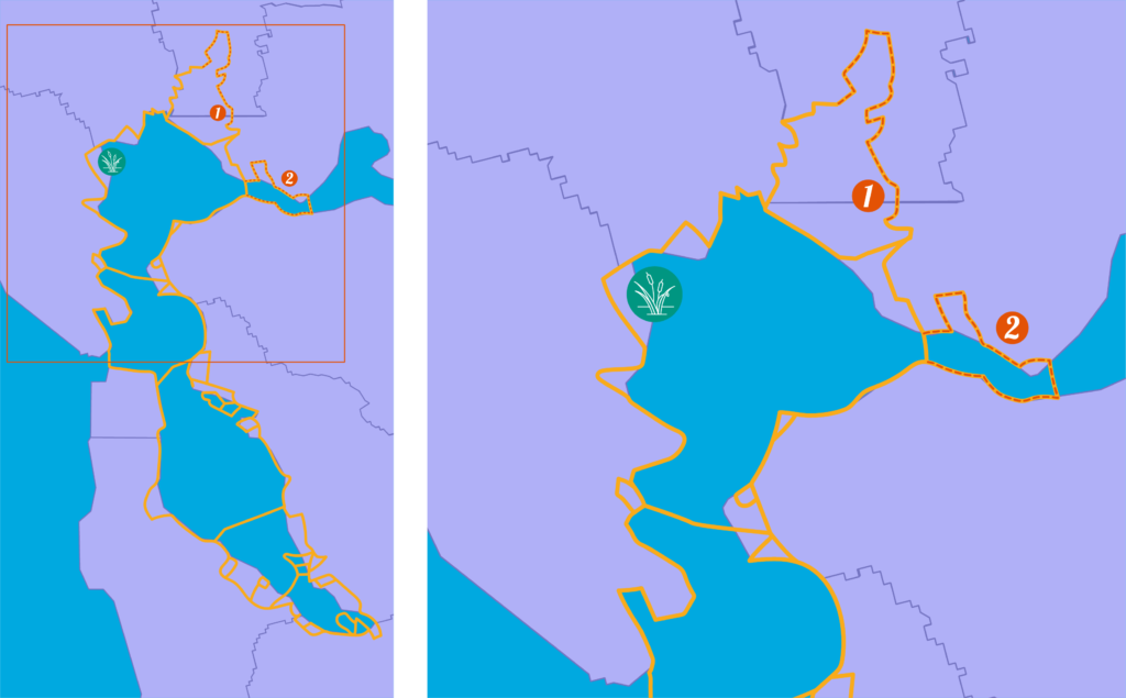 Map of North Bay